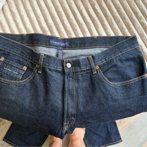 U.S. Polo Assn. Men's Indigo Straight Jeans